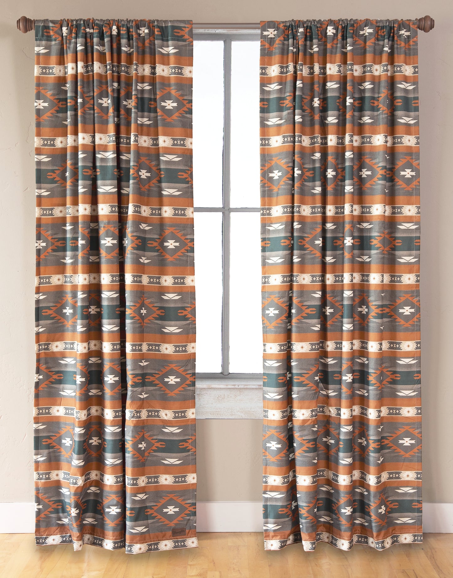 Wrangler Checotah - 54" x 84" Drape Panels (Set of 2)