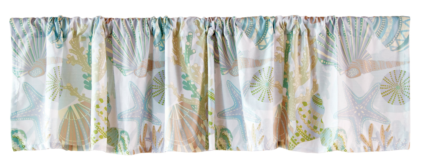 Coastal Reef Quilt - 18" x 84" Valance