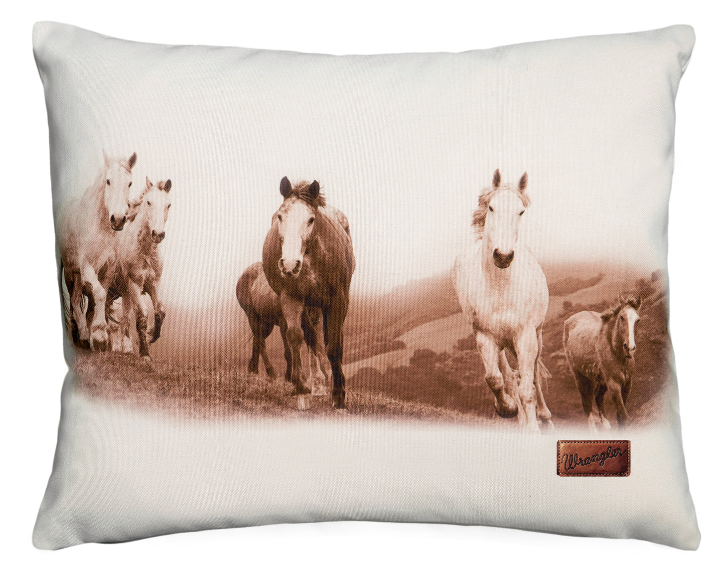 Wrangler Horses - 16" x 20" Pillow
