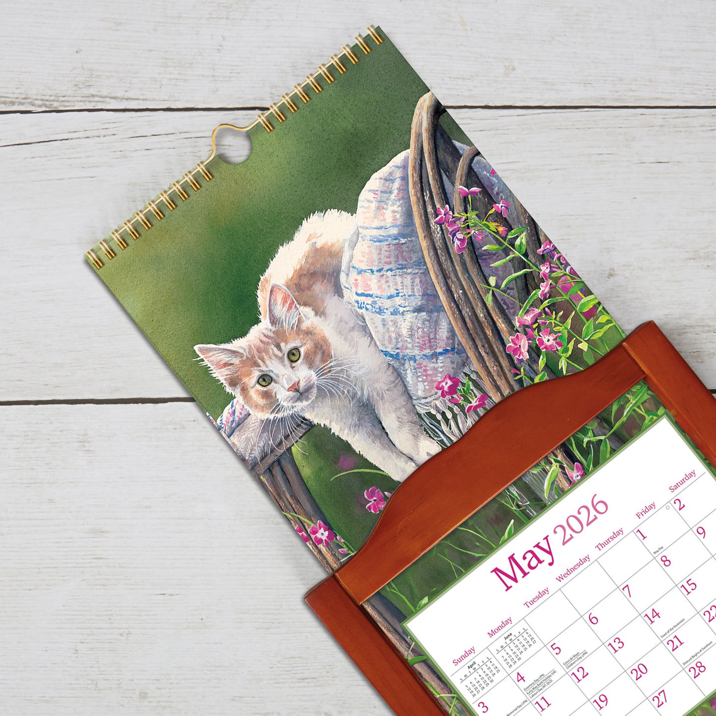 Cats in the Country - 2026 Vertical Wall Calendar