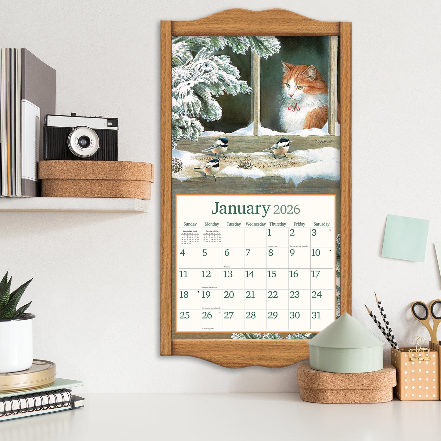 Cats in the Country - 2026 Wall Calendar