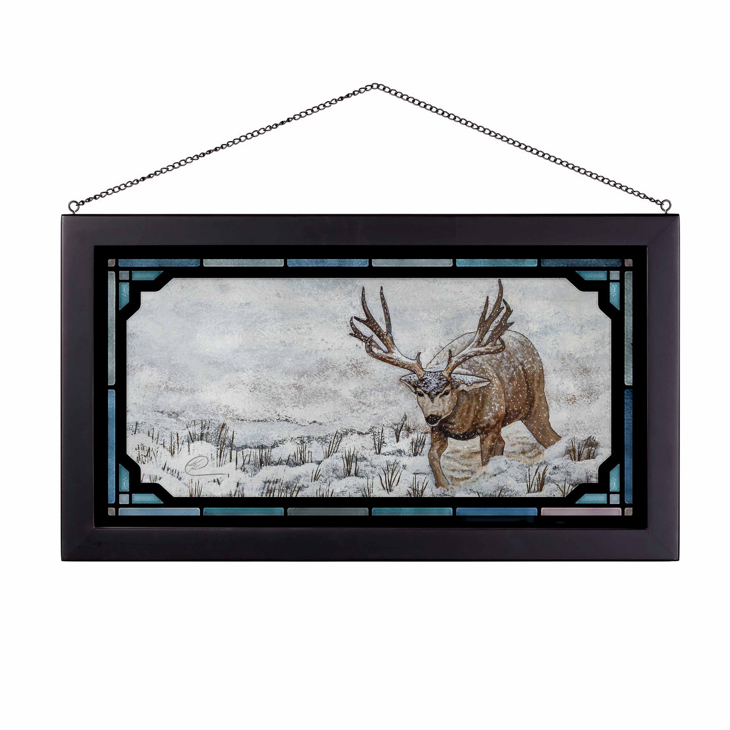 Snow Muley - Stained Glass Art