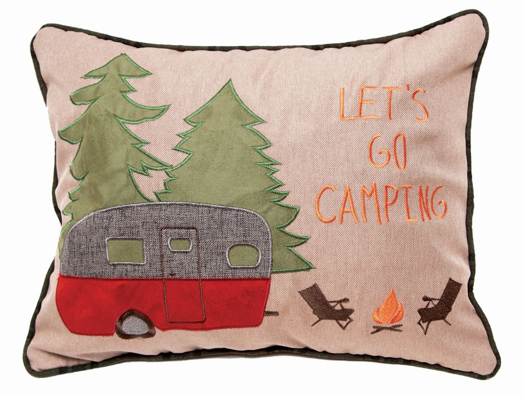 Campsite Pillow 16" x 20"