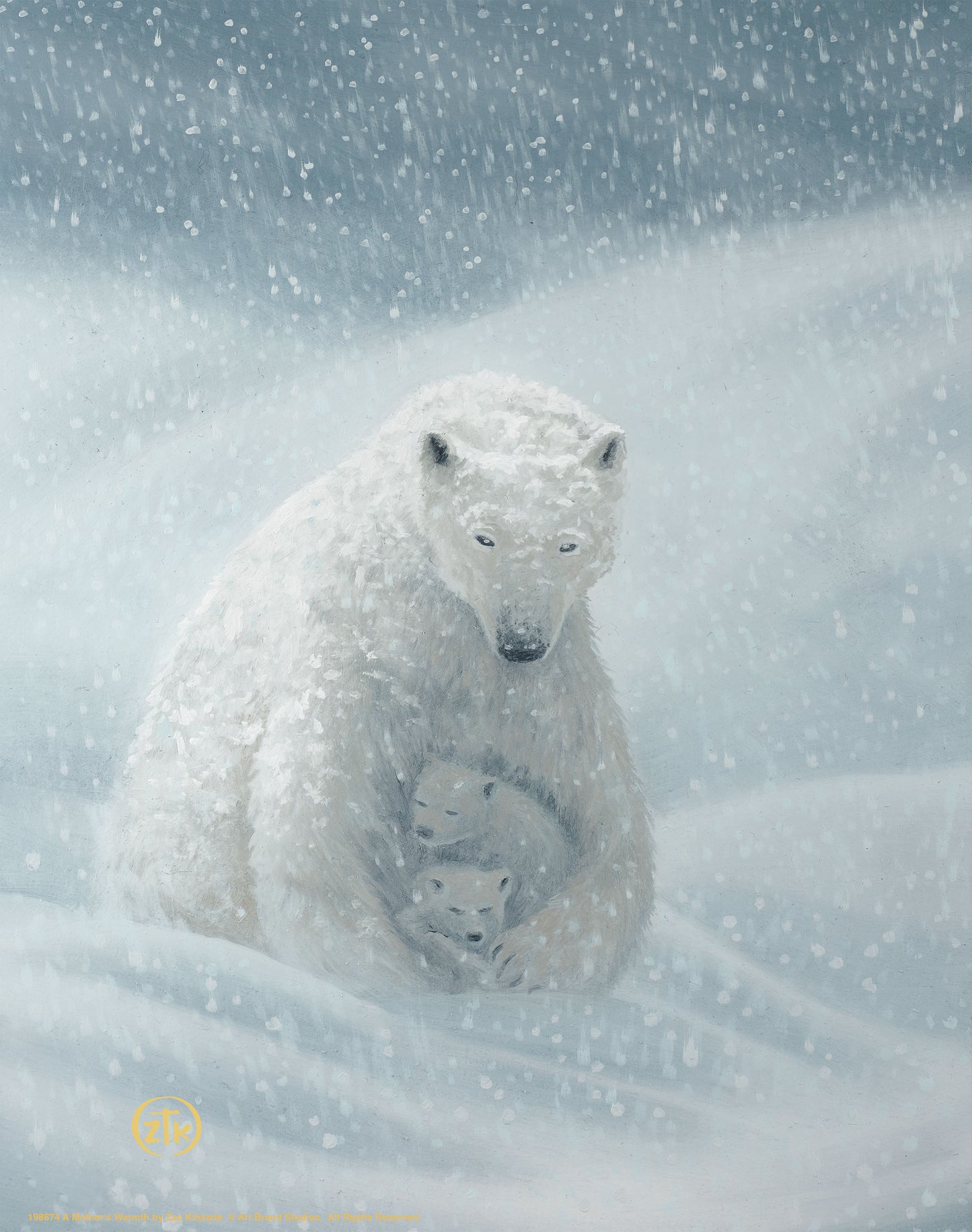 A Mother's Warmth - Art Prints