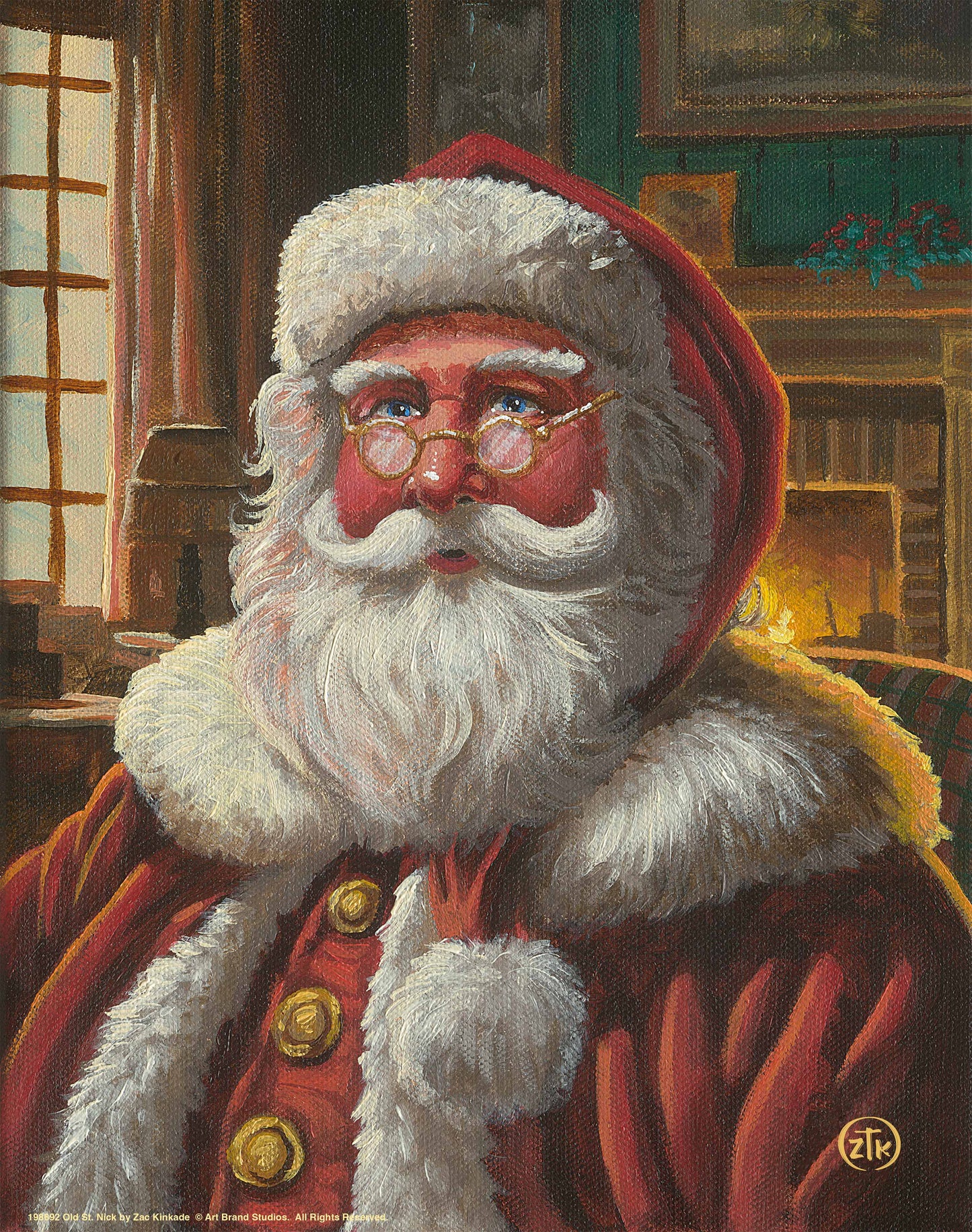 Old St. Nick - Art Prints