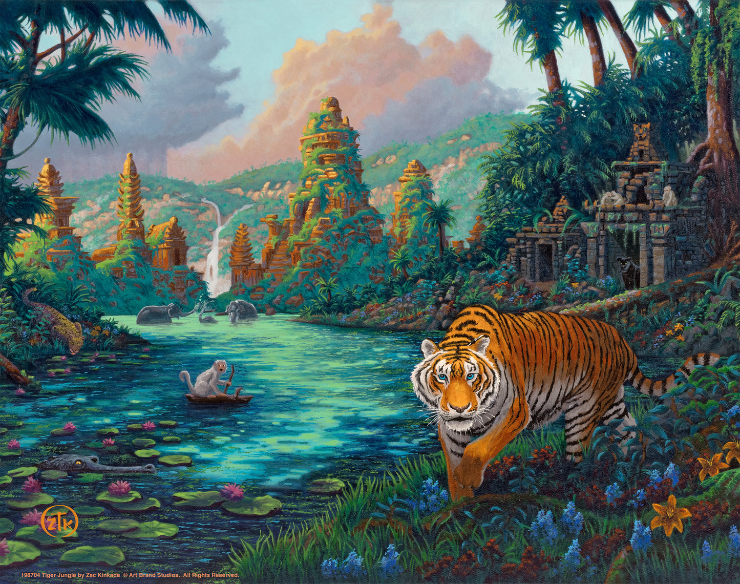 Tiger Jungle - Art Prints