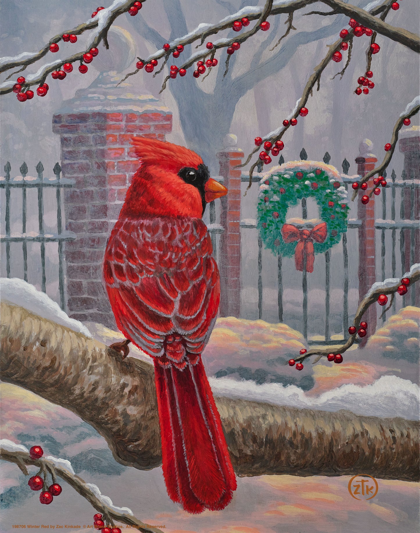 Winter Red - Art Prints