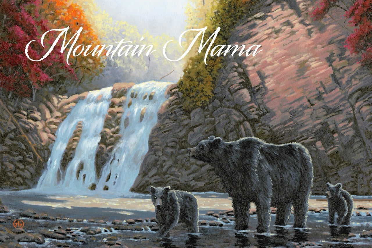 Mountain Mama - 12" x 18" Wood Sign