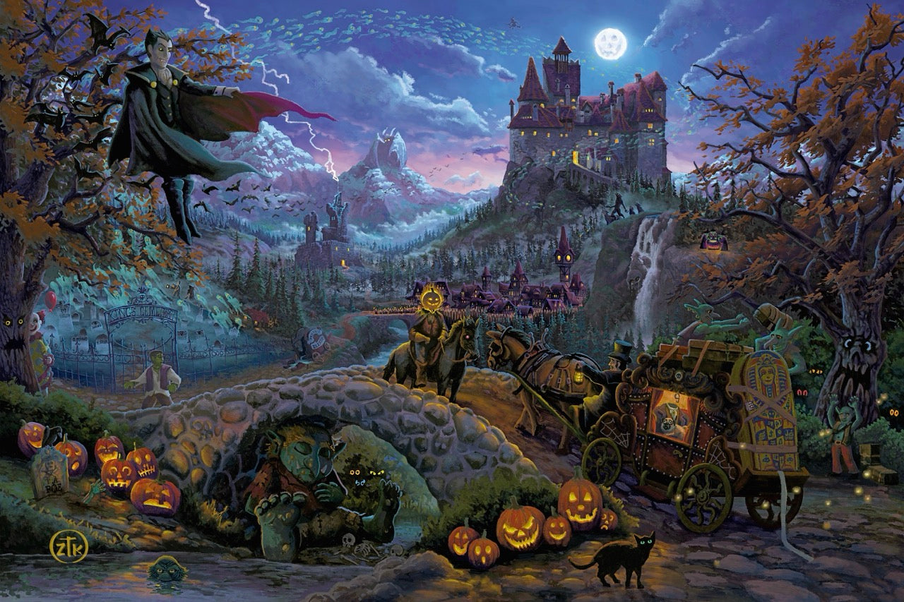 Transylvania - 12" x 18" Wood Sign