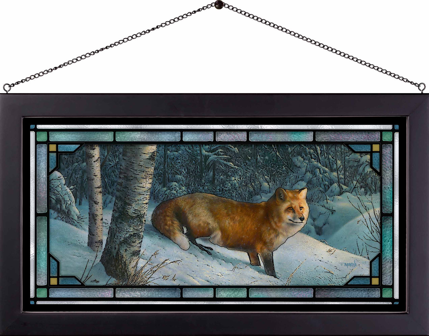 Cautious Roamer - Stained Glass Art