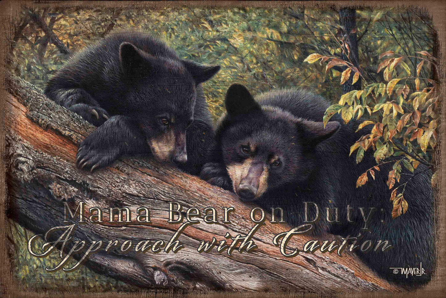 Mom’s Awaiting - 12" x 18" Wood Sign