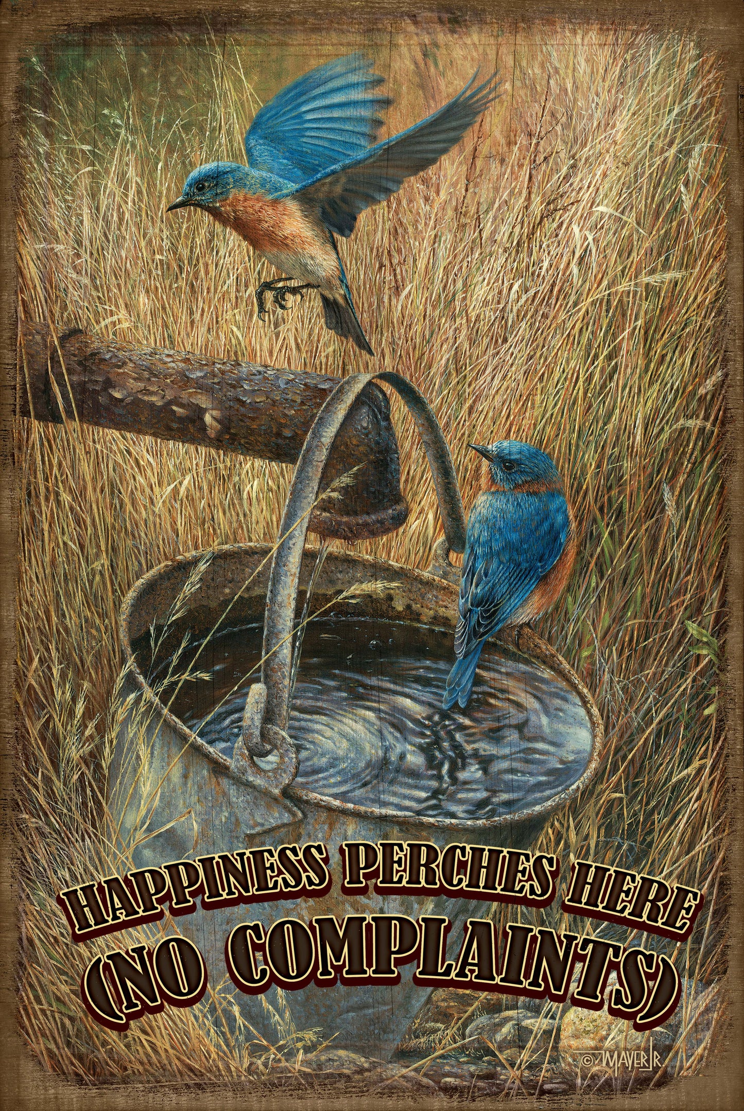 Farmland Dwellers - 12" x 18" Wood Sign