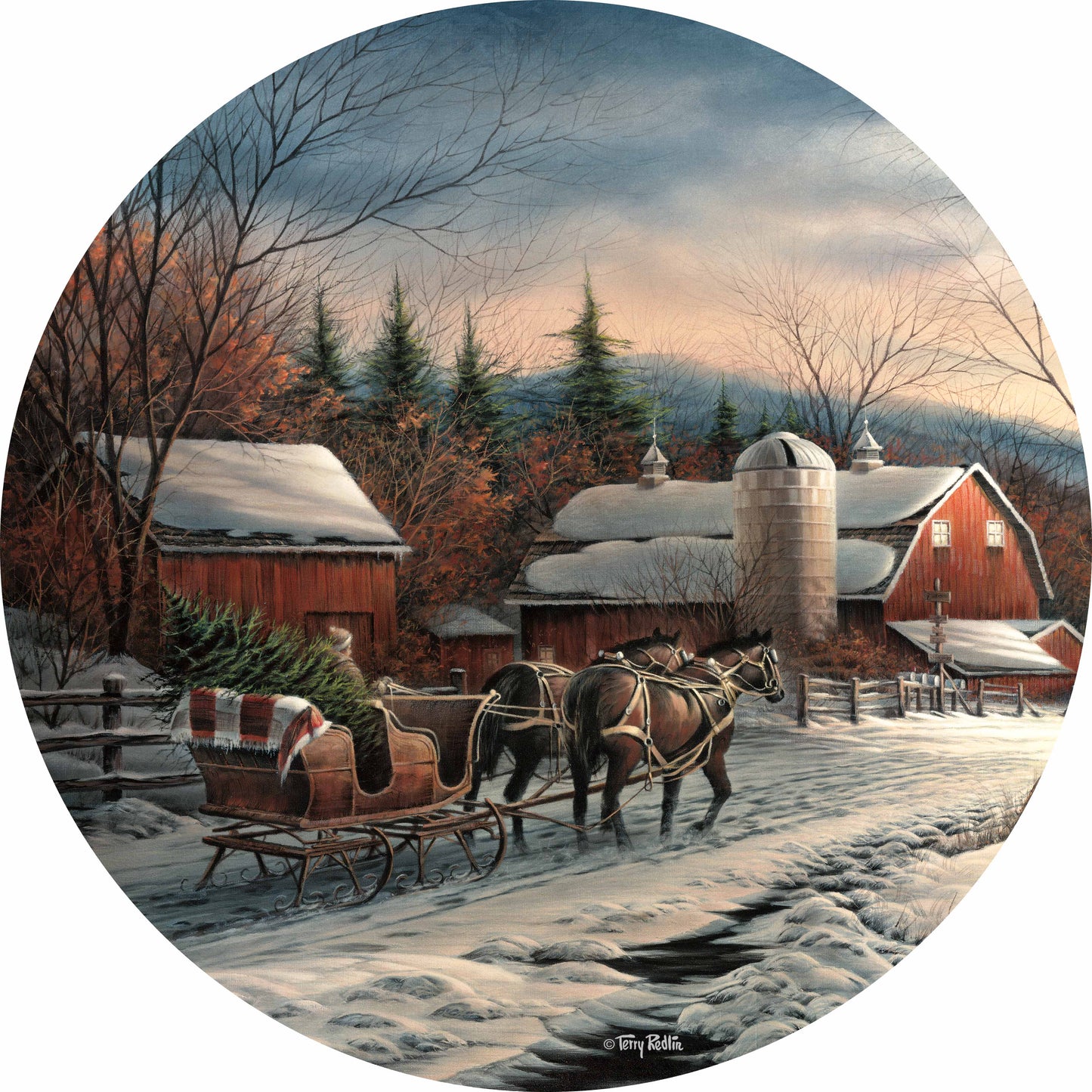 Coming Home - 18" Lazy Susan