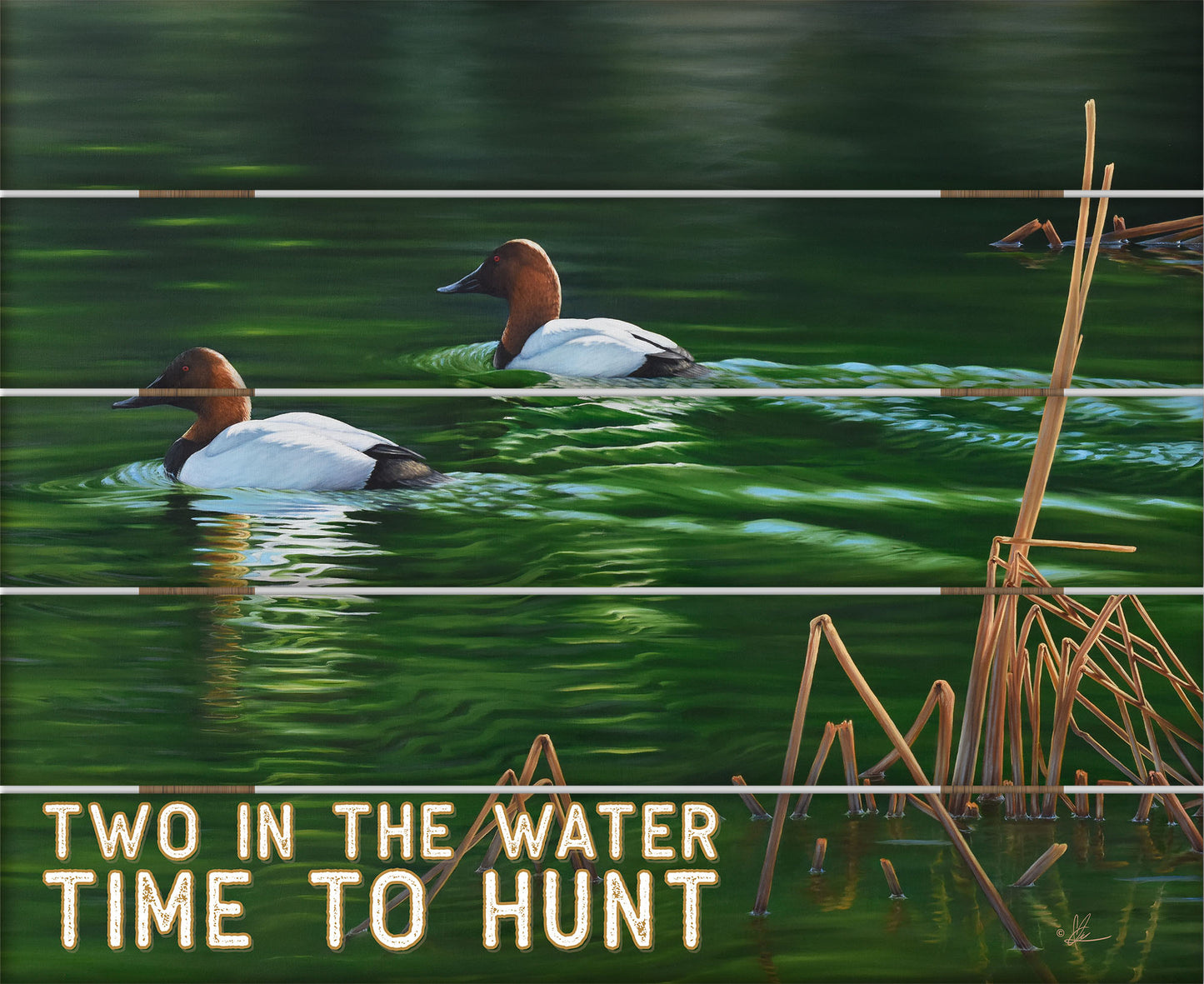 A Beautiful Day - 18" x 22" Pallet Wall Art