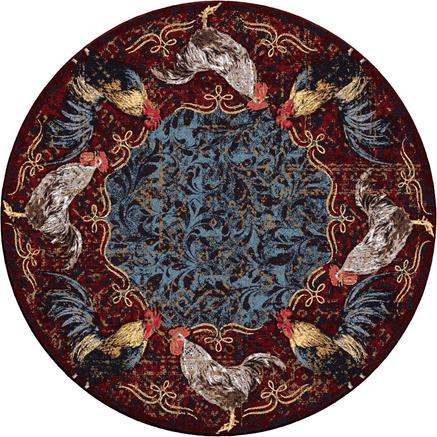 Pecking Order Bordeaux - Rug