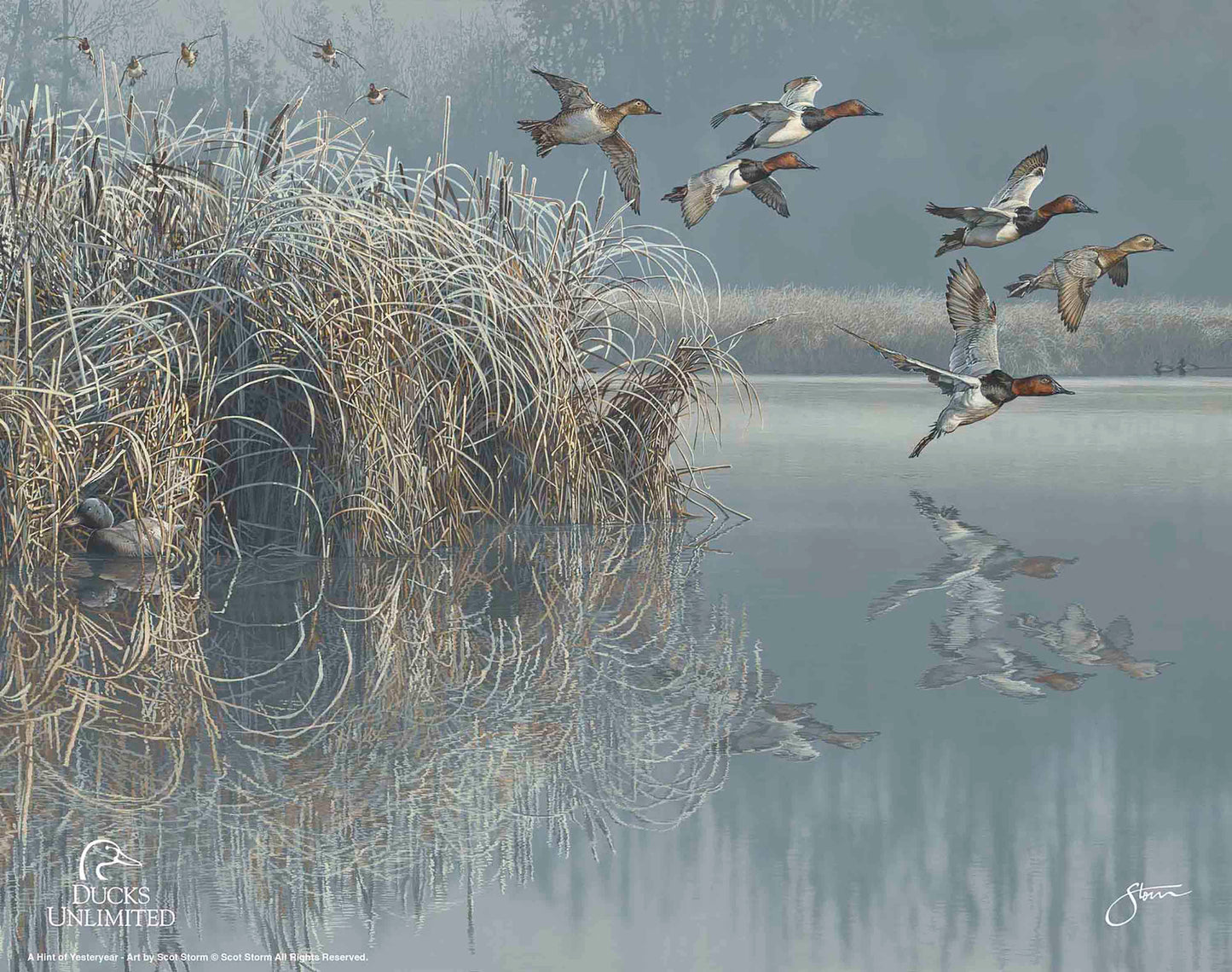 A Hint of Yesteryear Art Prints - Official Ducks Unlimited Art