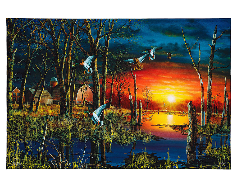 Autumn Visitors Gallery Wrapped Canvas - Official Ducks Unlimited Art