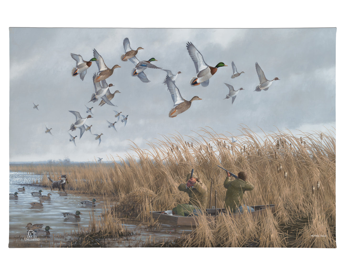 Mallards & Pintails Gallery Wrapped Canvas - Official Ducks Unlimited Art