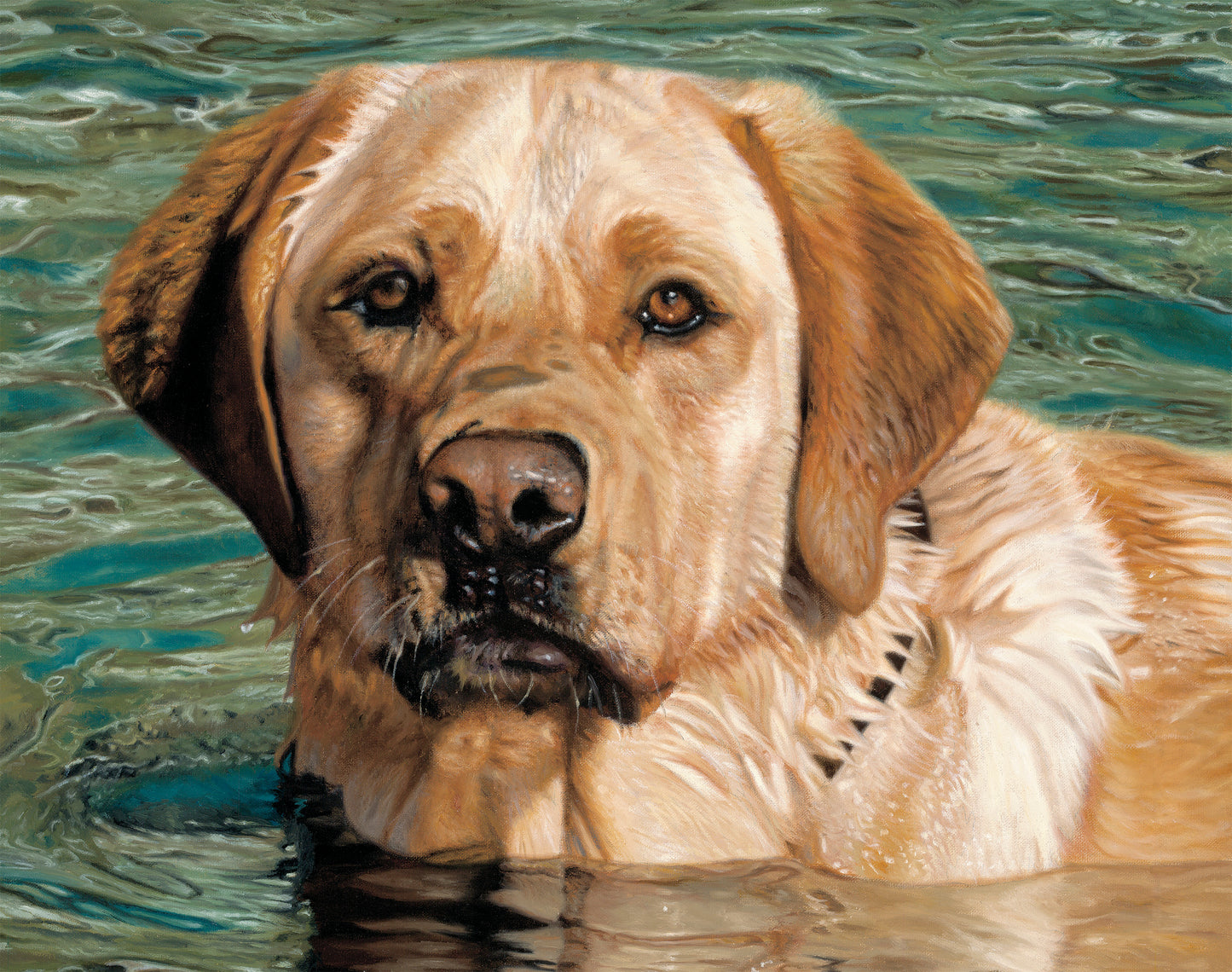On the Job Yellow Lab Art Prints - Official Ducks Unlimited Art