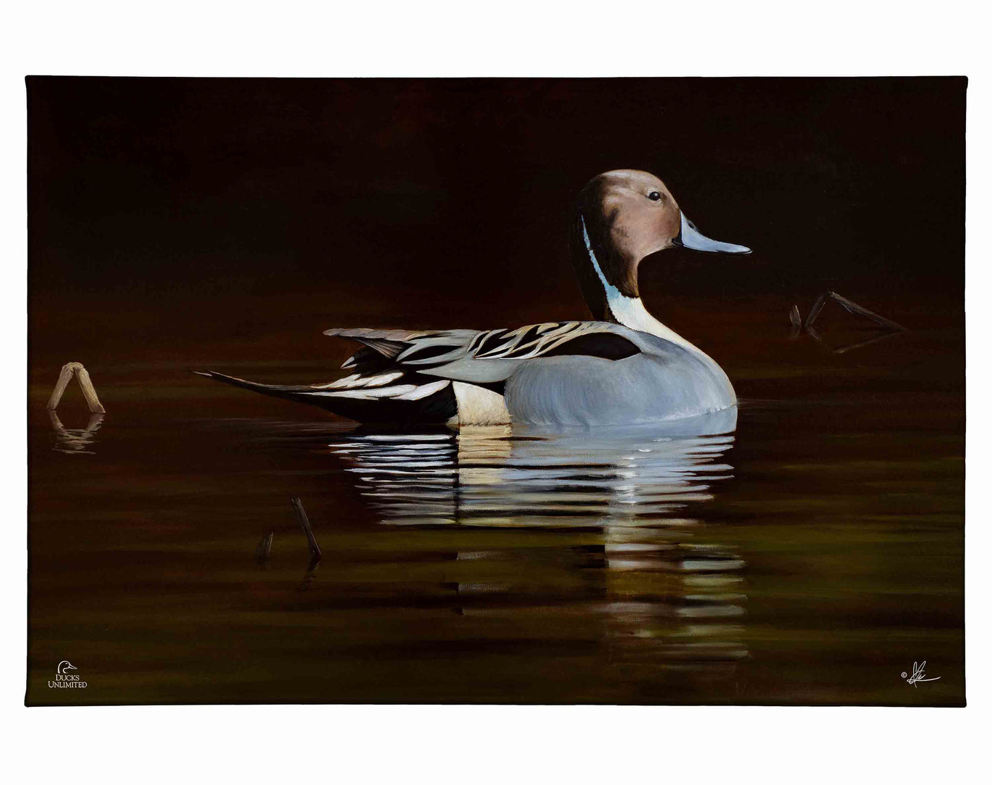 Thankful End to a Great Day Gallery Wrapped Canvas - Official Ducks Unlimited Art