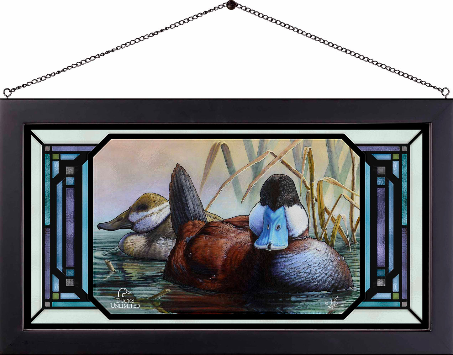Day spring Stained Glass Art - Official Ducks Unlimited Art