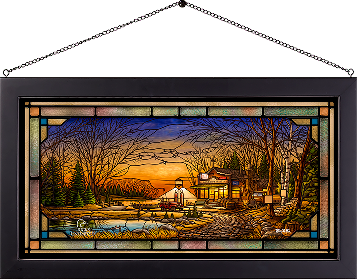 Welcome to Paradise - Stained Glass Art - Official Ducks Unlimited Art