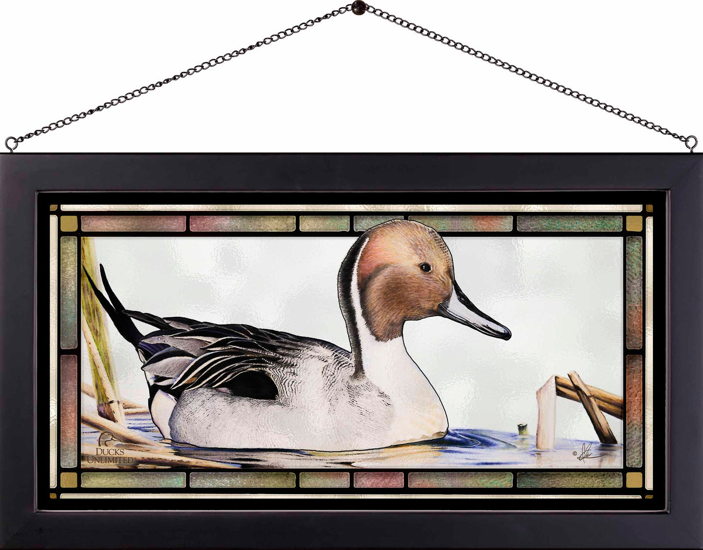 Pintail Stained Glass Art - Official Ducks Unlimited Art