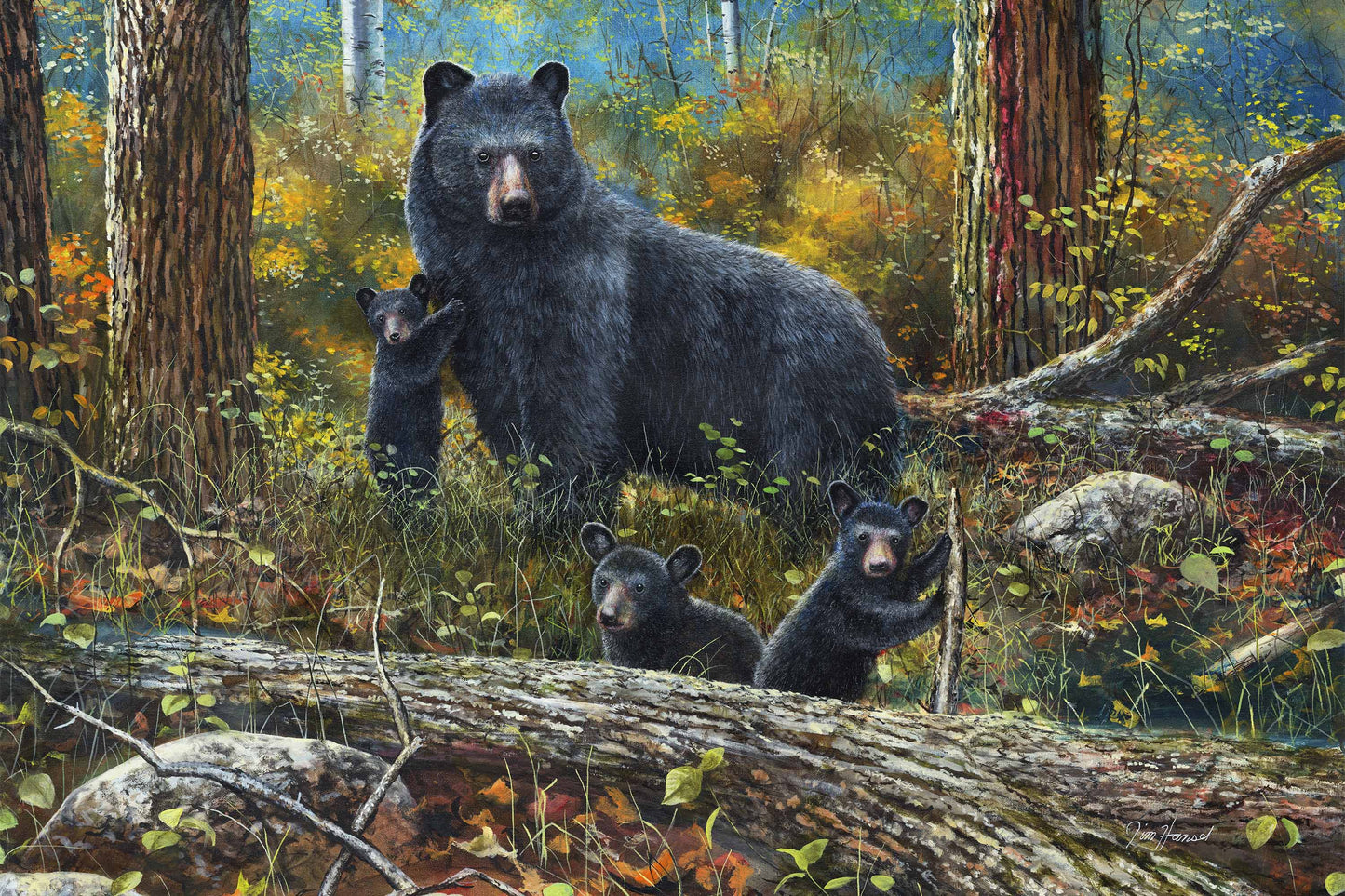 *Original* Age of Wonder by Jim Hansel 45" x 30"