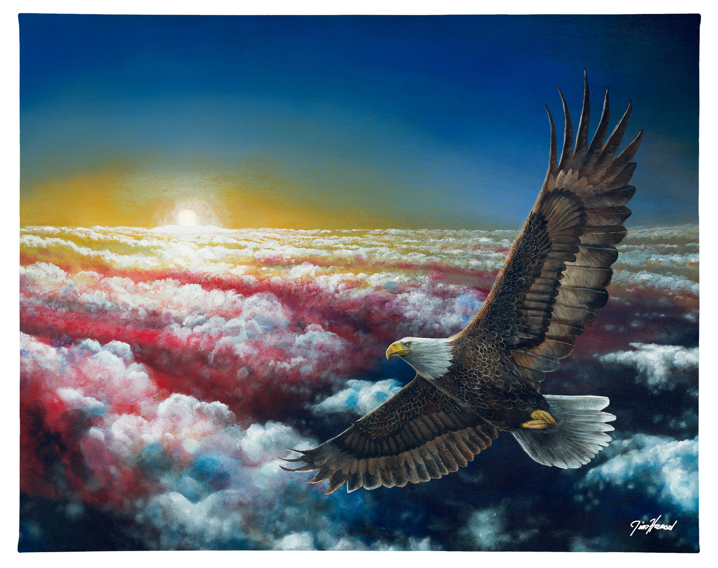 Land of the Free - 11" x 14" Gallery Wrapped Canvas