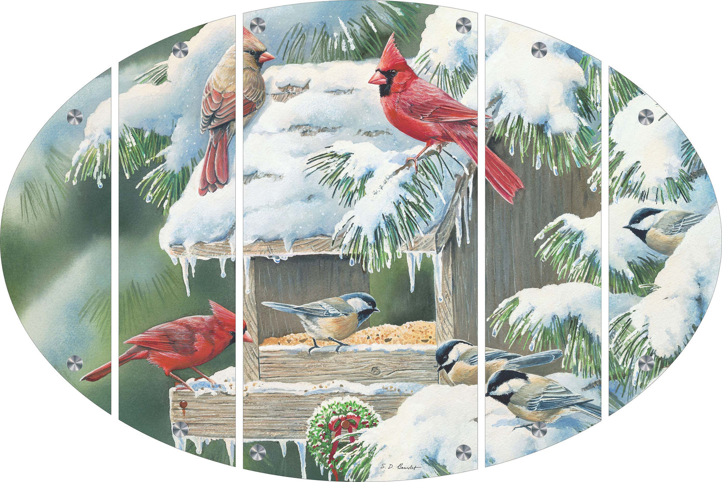 Christmas Feast Acrylic Wall Art & Home Decor