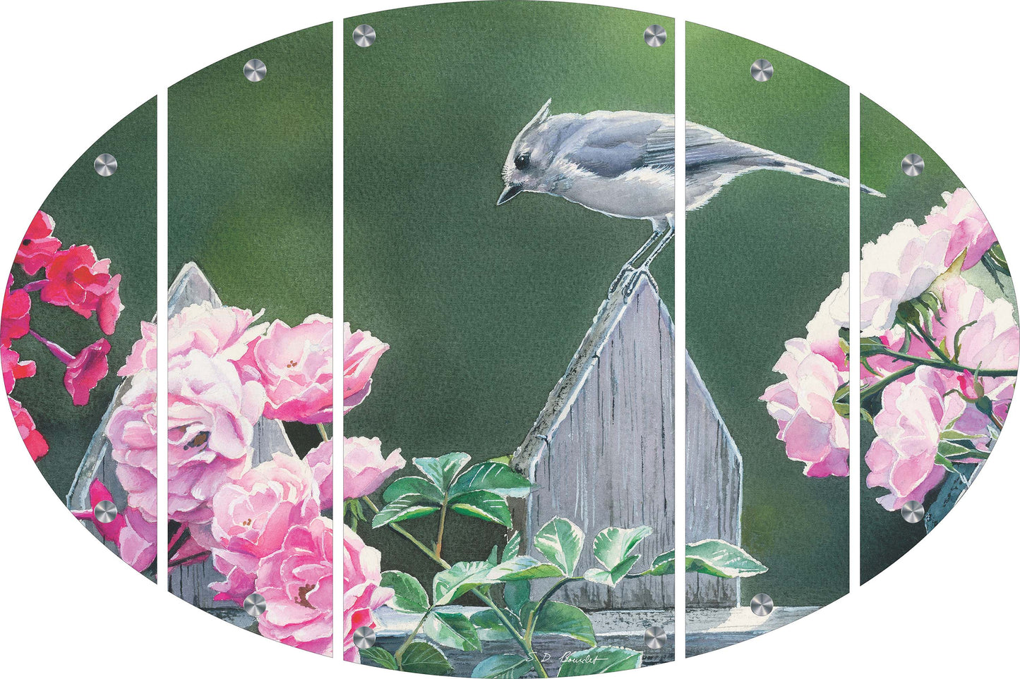 In the Garden Rose Acrylic Wall Art & Home Decor