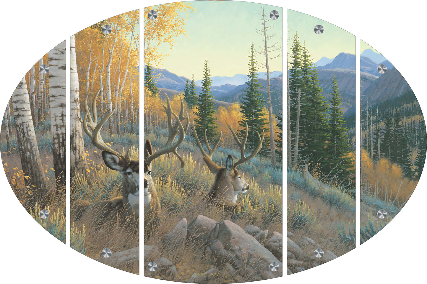 Indian Summer - Mule Deer Acrylic Wall Art & Home Decor