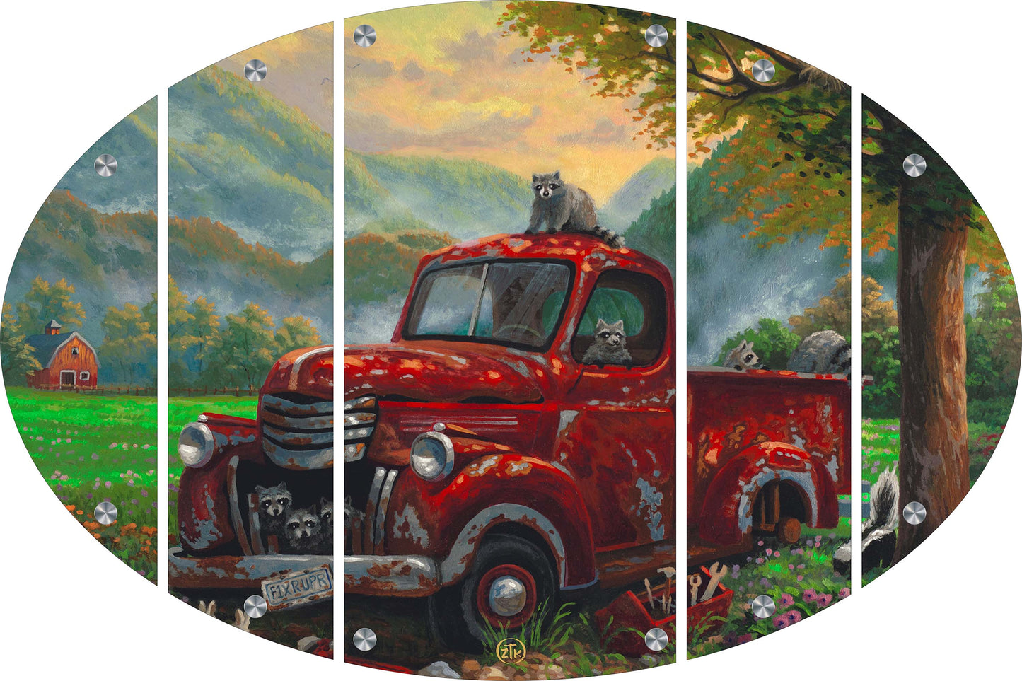 Mountain Mechanics Acrylic Wall Art & Home Decor