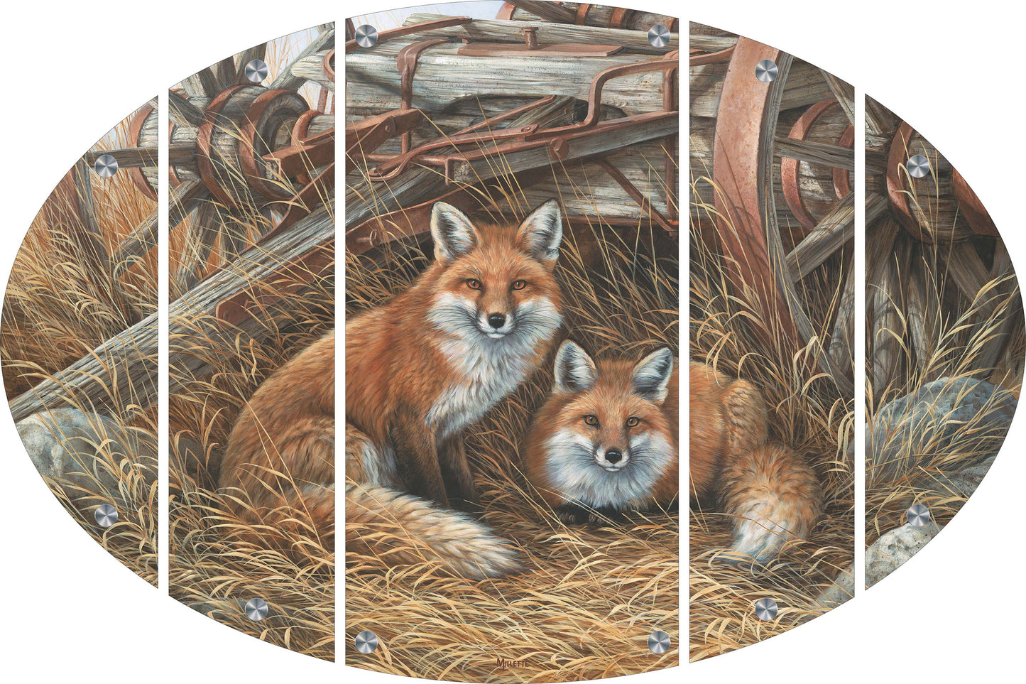 Rustic Retreat - Fox Acrylic Wall Art & Home Decor