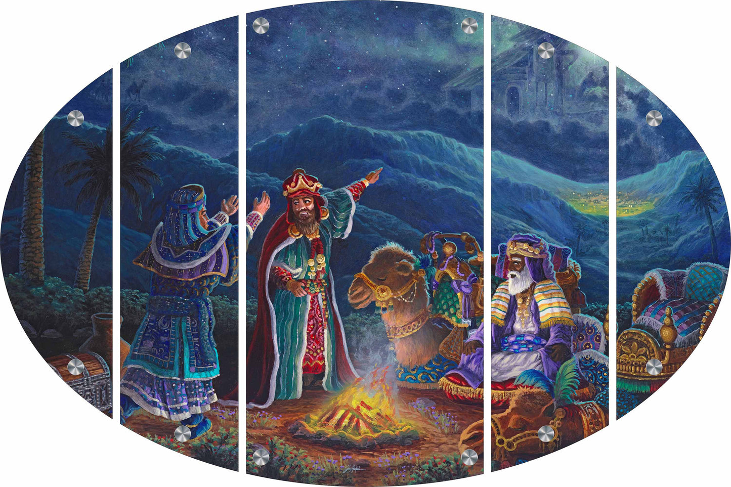 The Three Wisemen Acrylic Wall Art & Home Decor