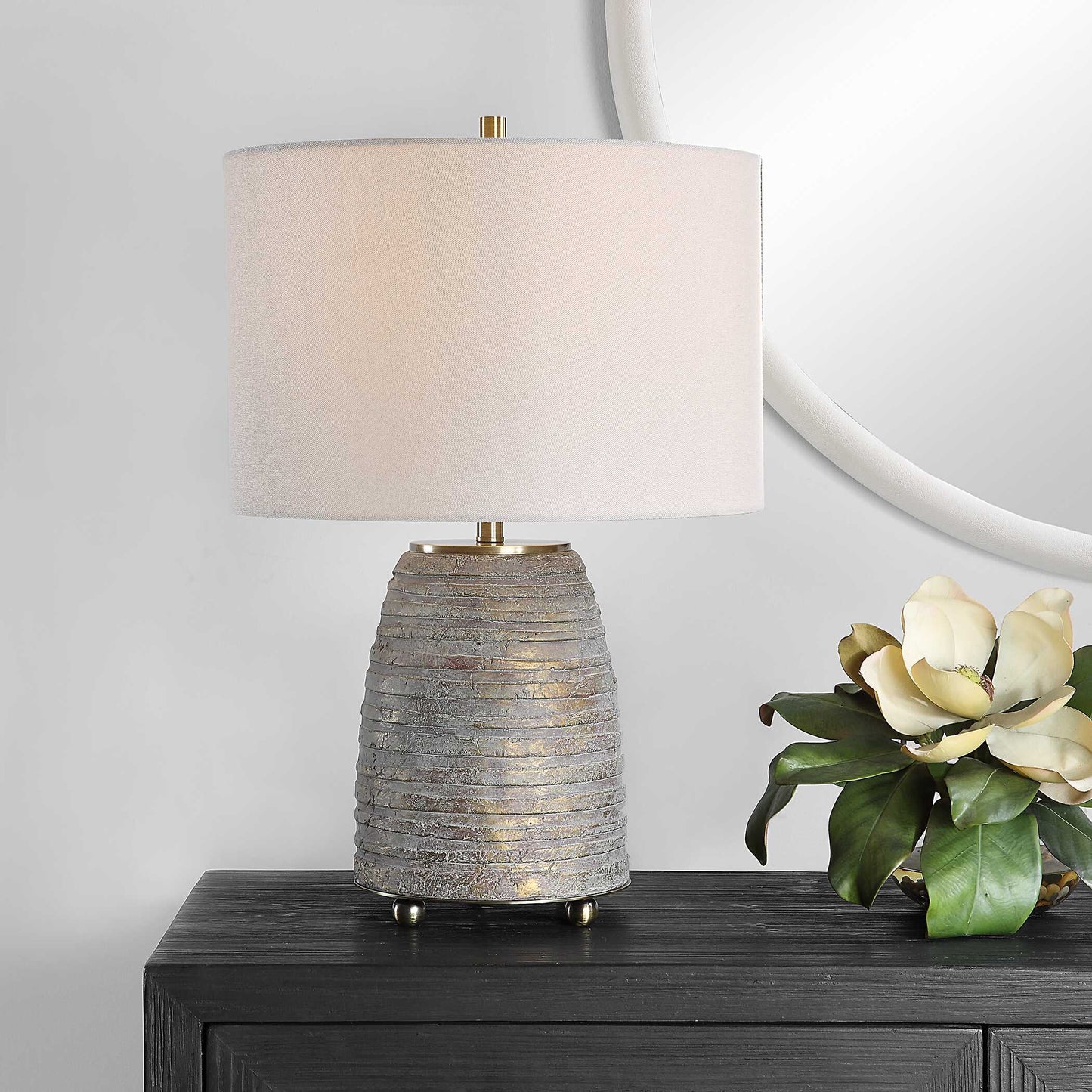 Gorda Bronze - Ceramic Table Lamp