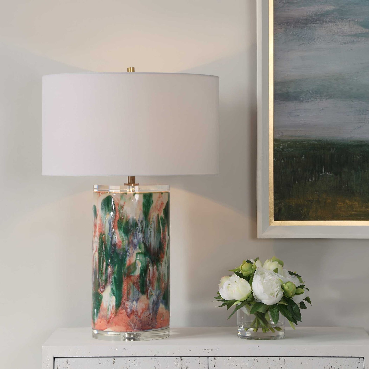 Verdant Multi-Colored - Table Lamp