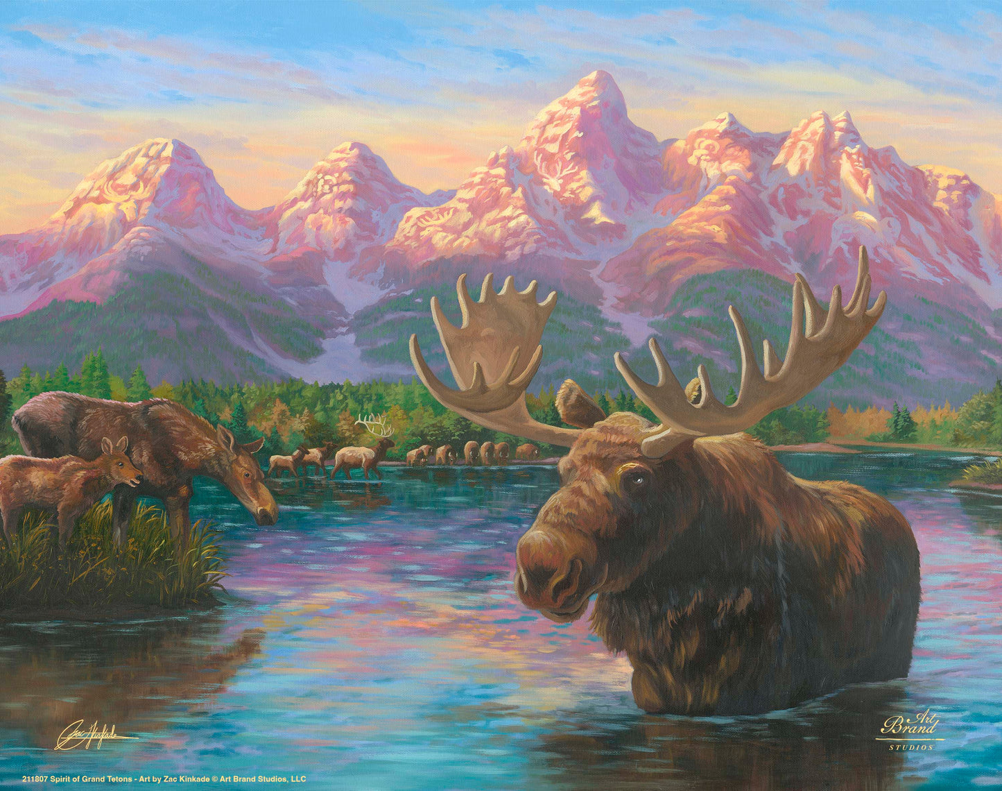 Spirit of the Grand Tetons - Art Prints