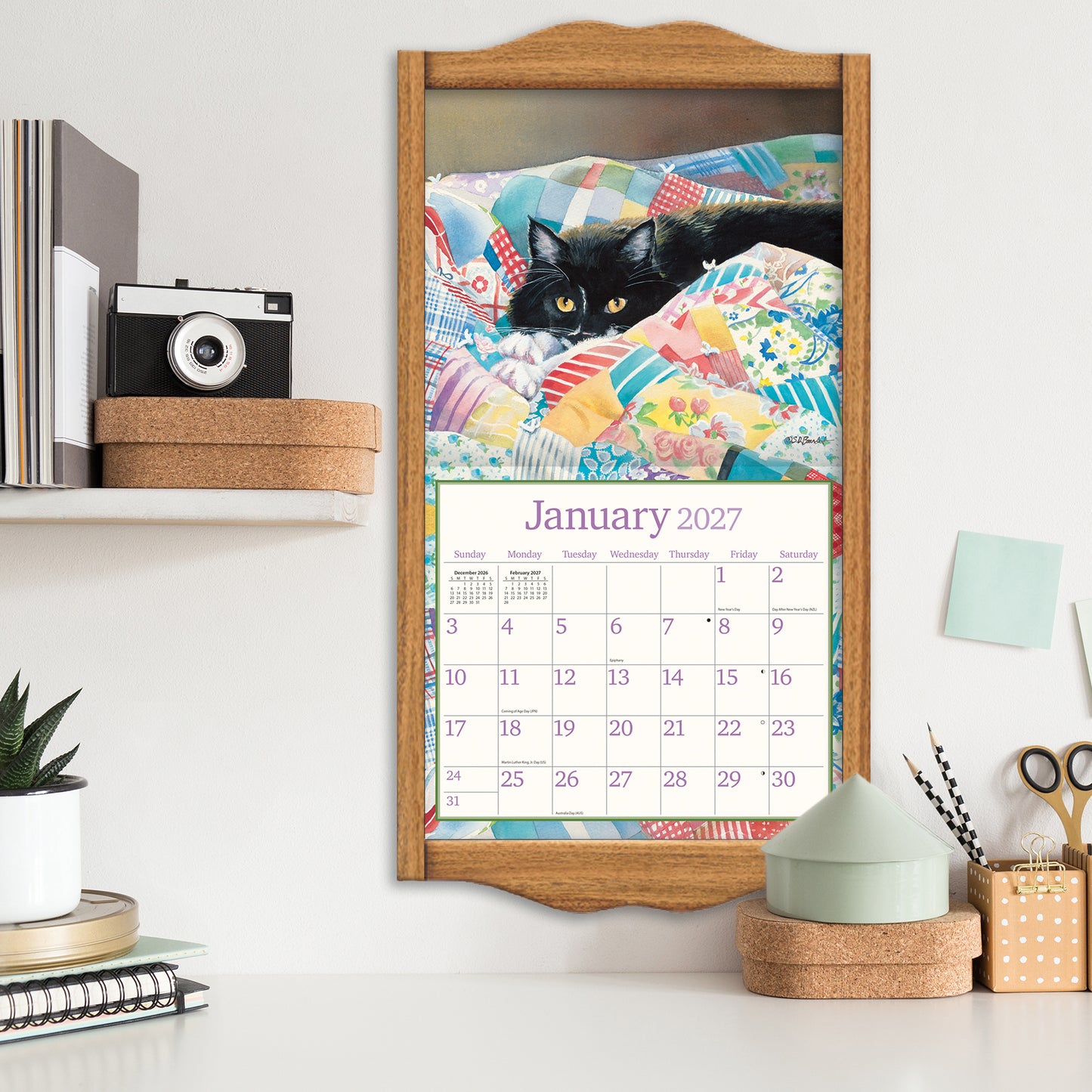 Cats in the Country - 2027 Wall Calendar