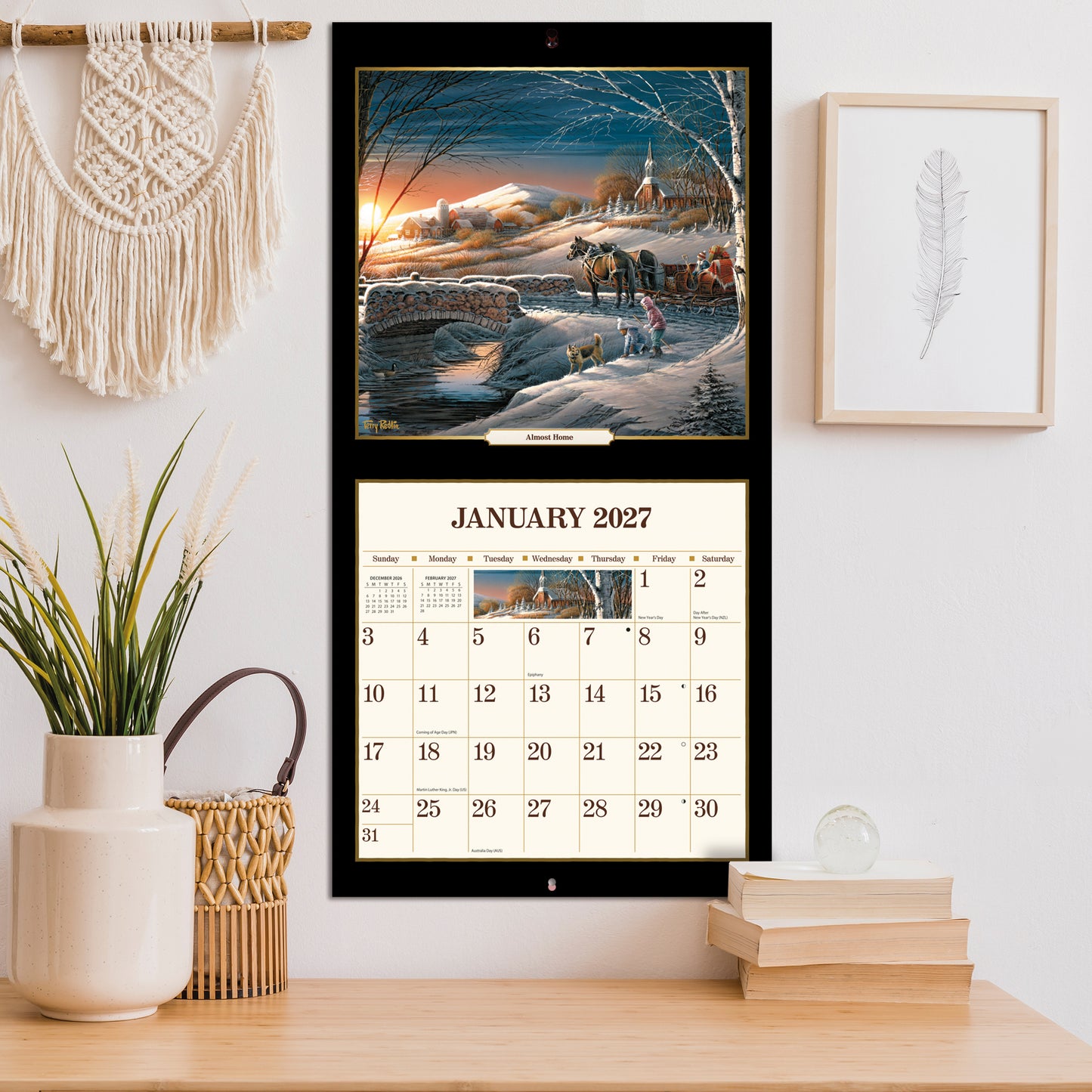 Terry Redlin - 12" x 12" 2027 Wall Calendar