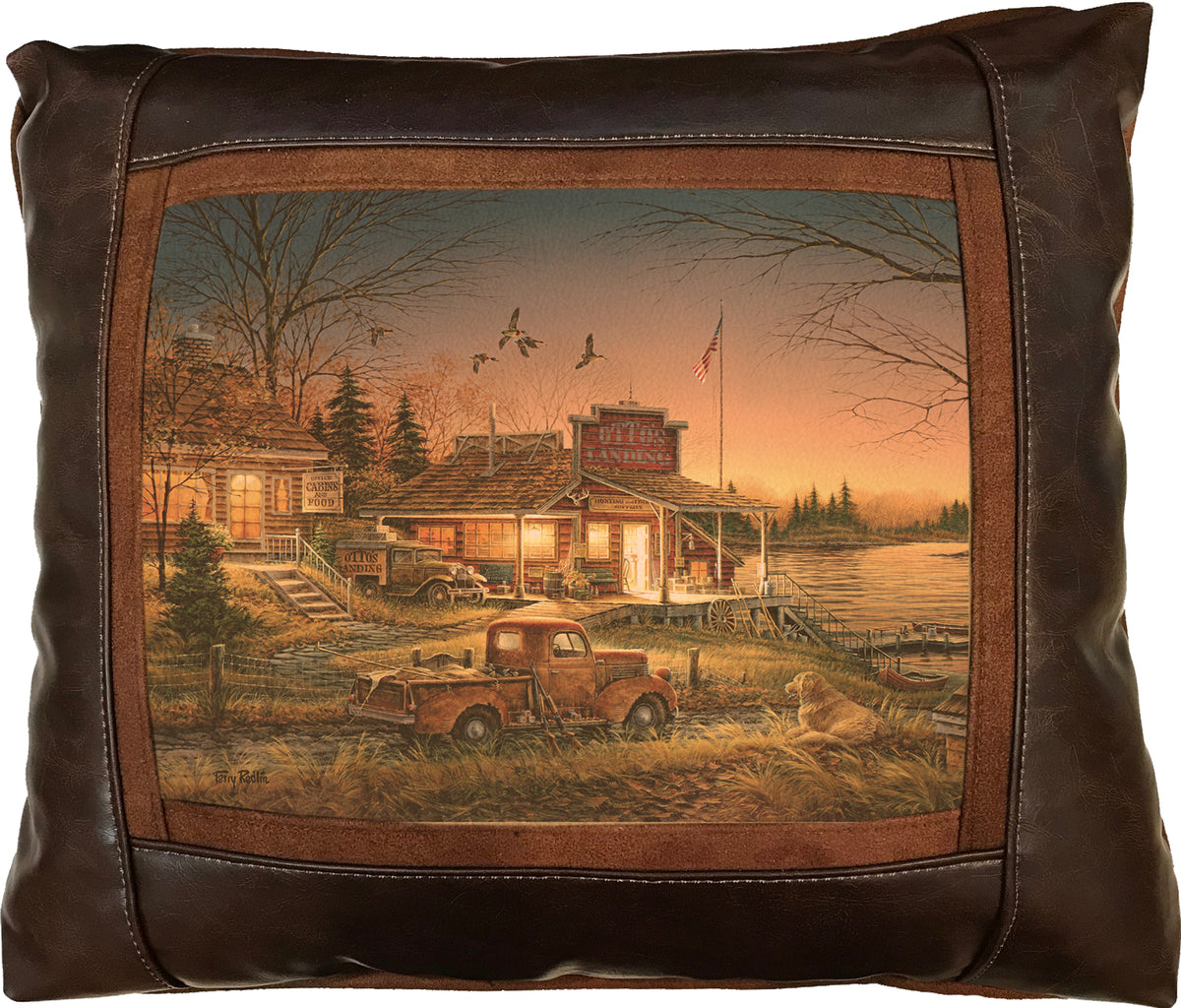 Total Comfort - 15" x 17" Leather Pillow