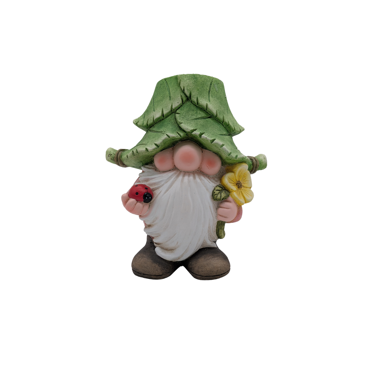 Gnome - Planter w/Ladybug, MGO