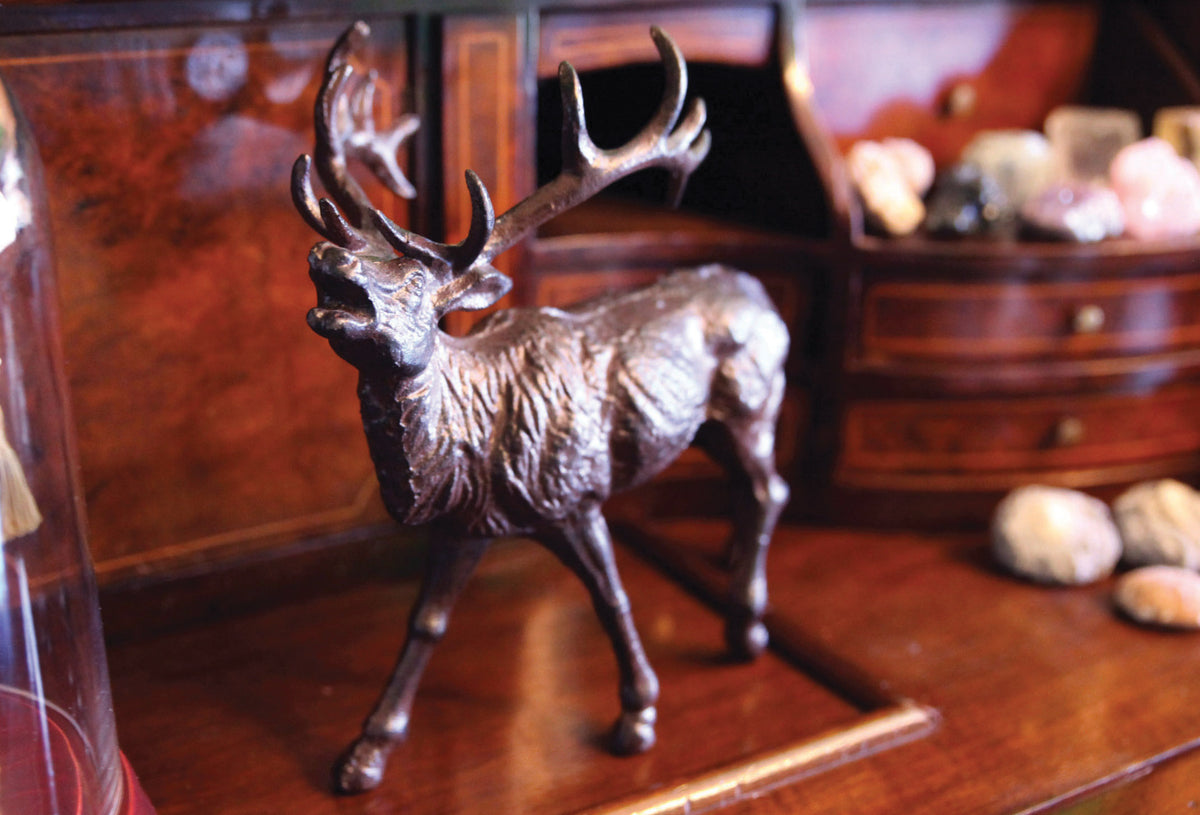 Deer - Cast Iron (Antique Brown, Set of 2)