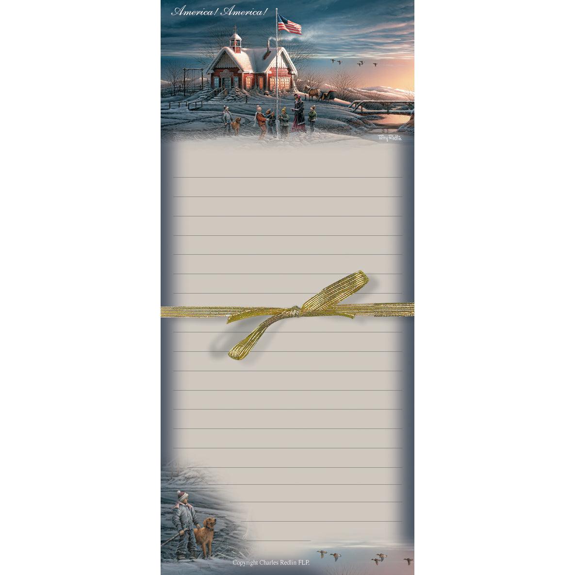 America! America! - Magnetic Notedpad