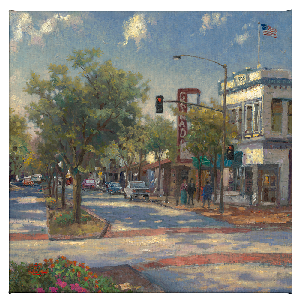 Morgan Hill - 14" x 14" Gallery Wrapped Canvas