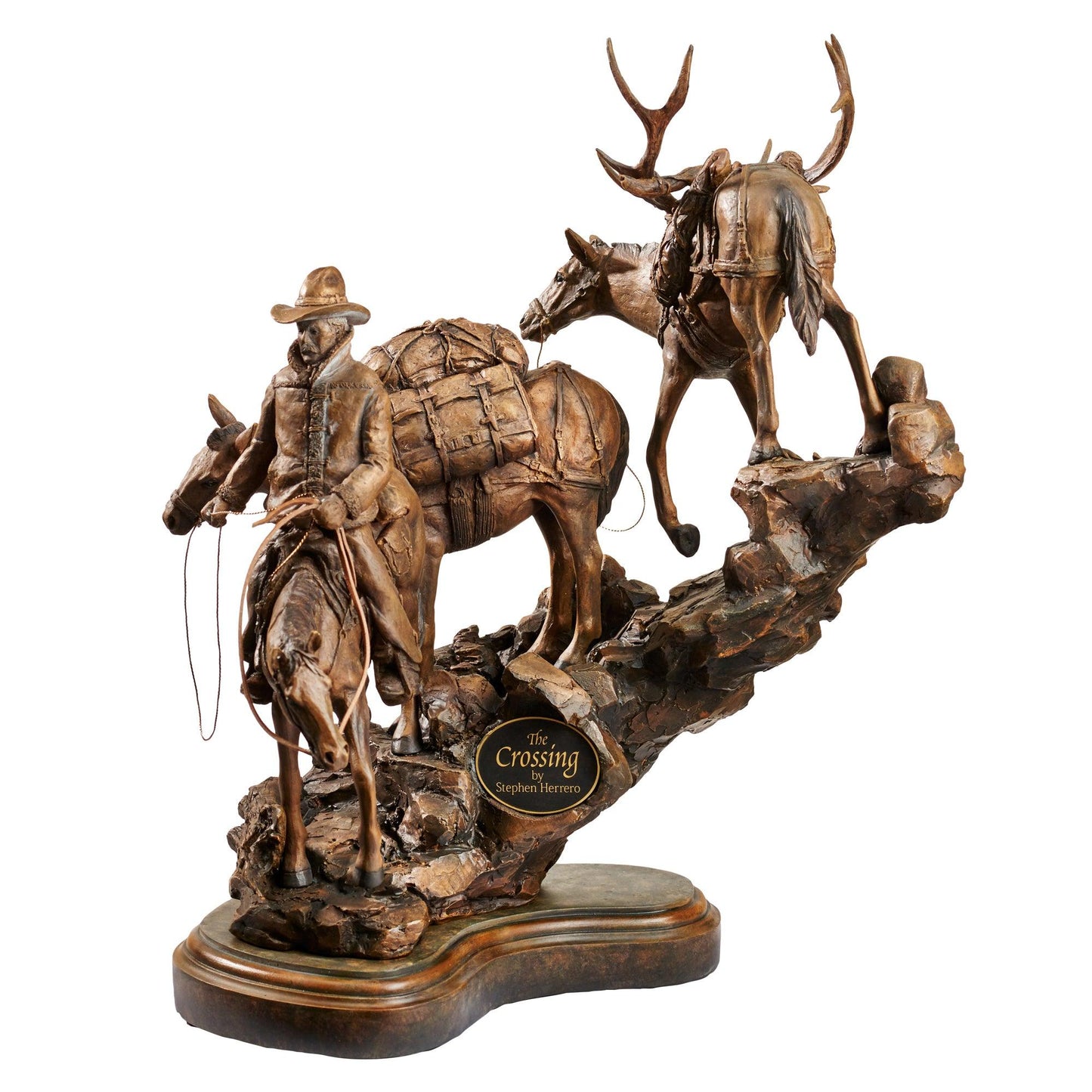 The Crossing - Cowboy - Sculpture