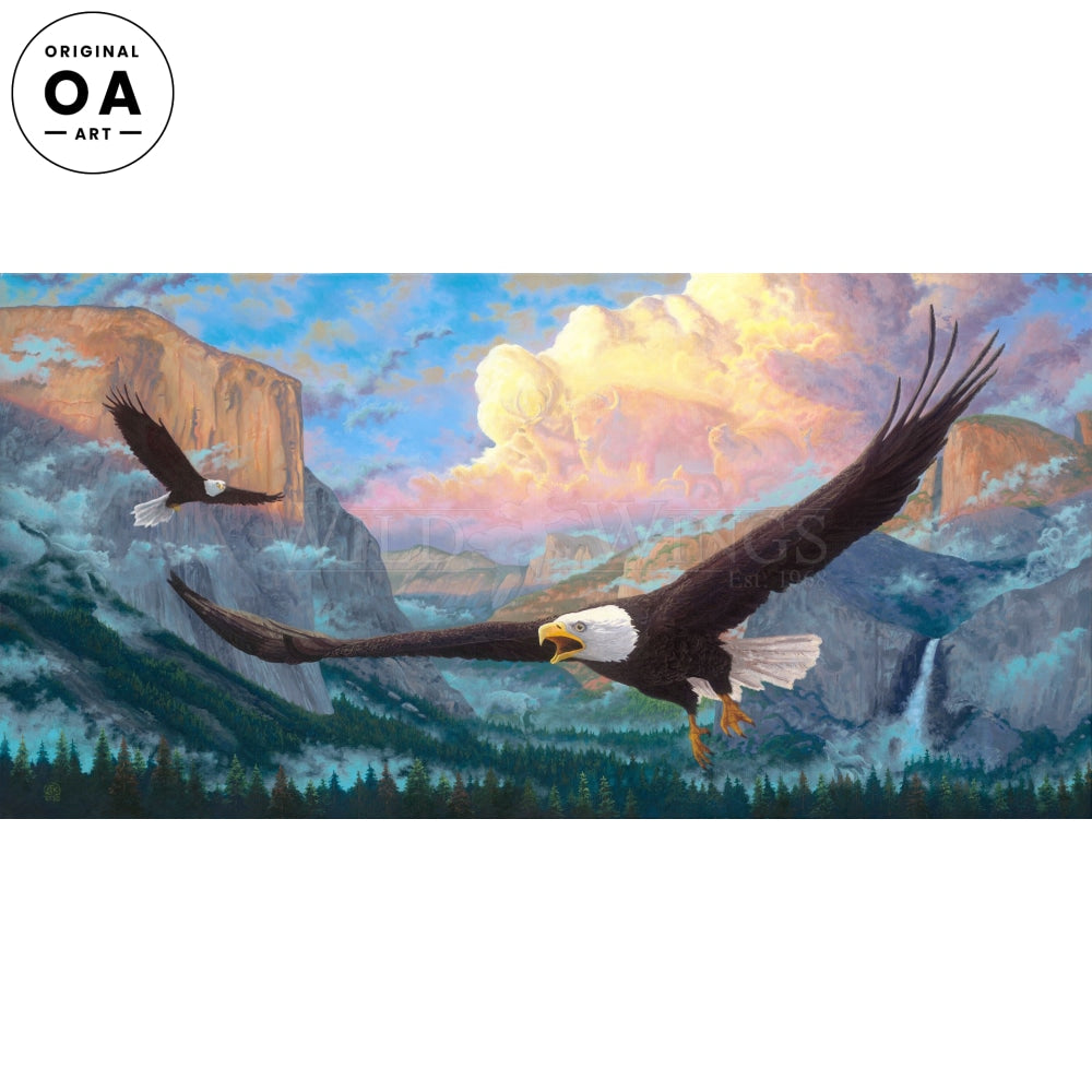 *Original* Spirit of Yosemite by Zac Kinkade 24" x 48"