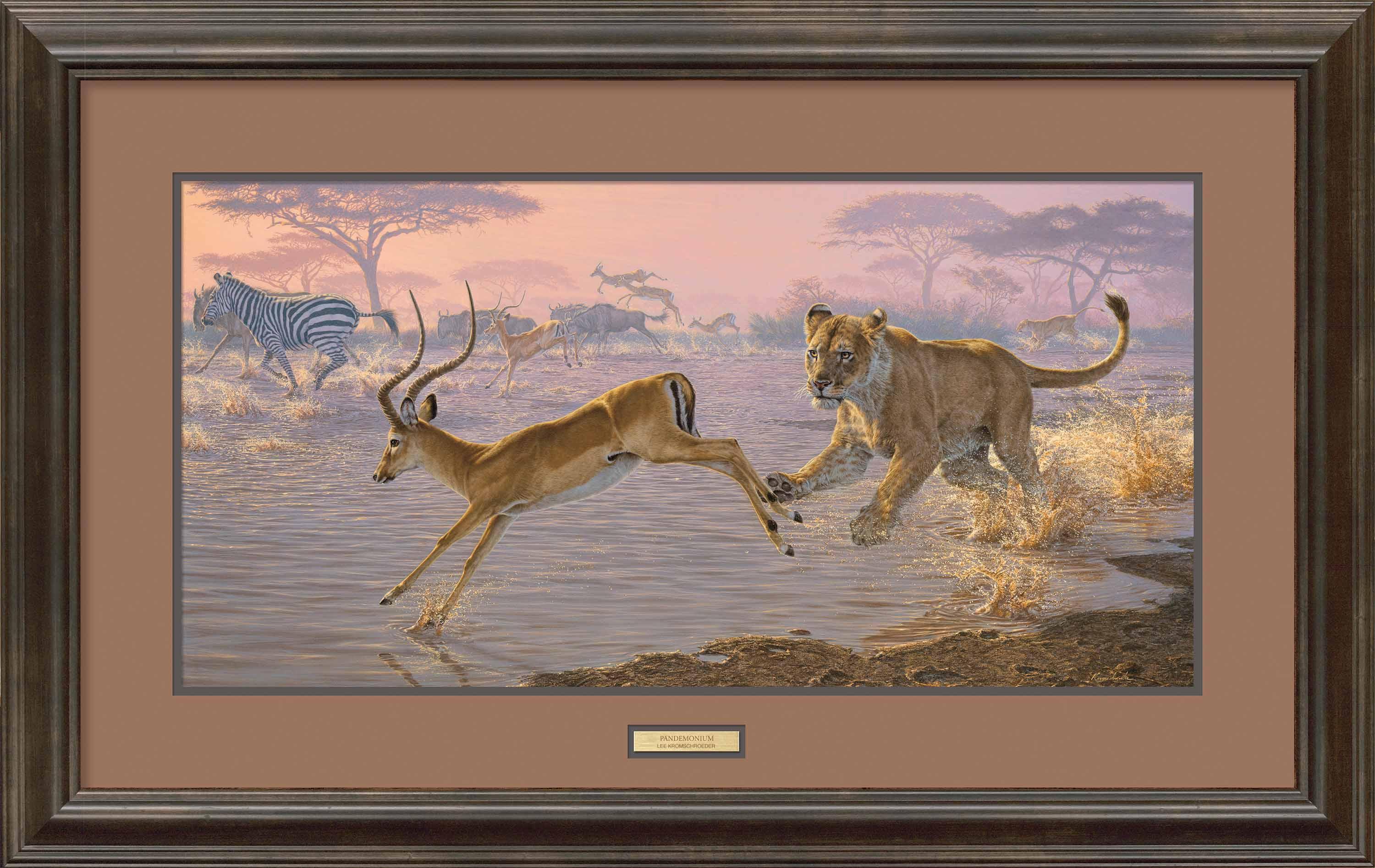 Pandemonium-Lions - Limited Edition Paper Limited Edition Paper