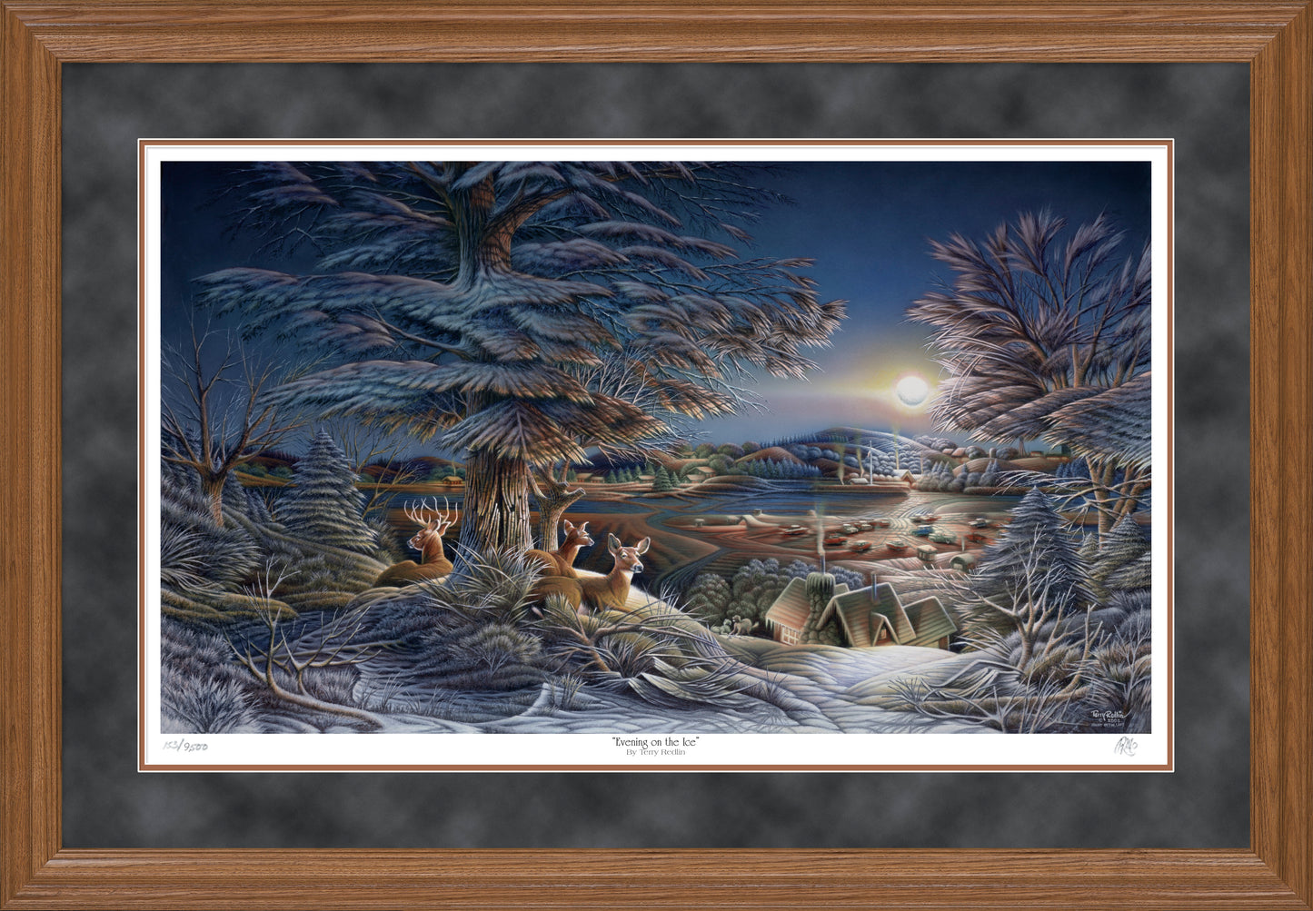 Evening on the Ice - Limited Edition Paper