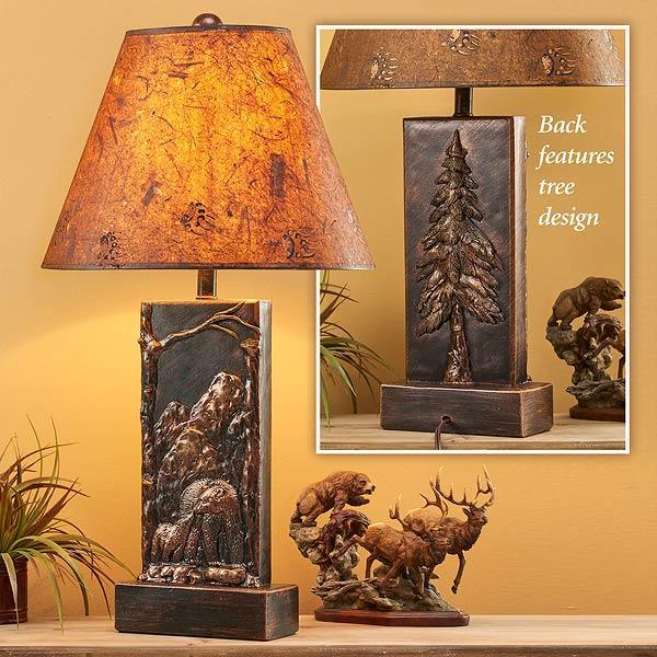 Bronze Bear - Table Lamp